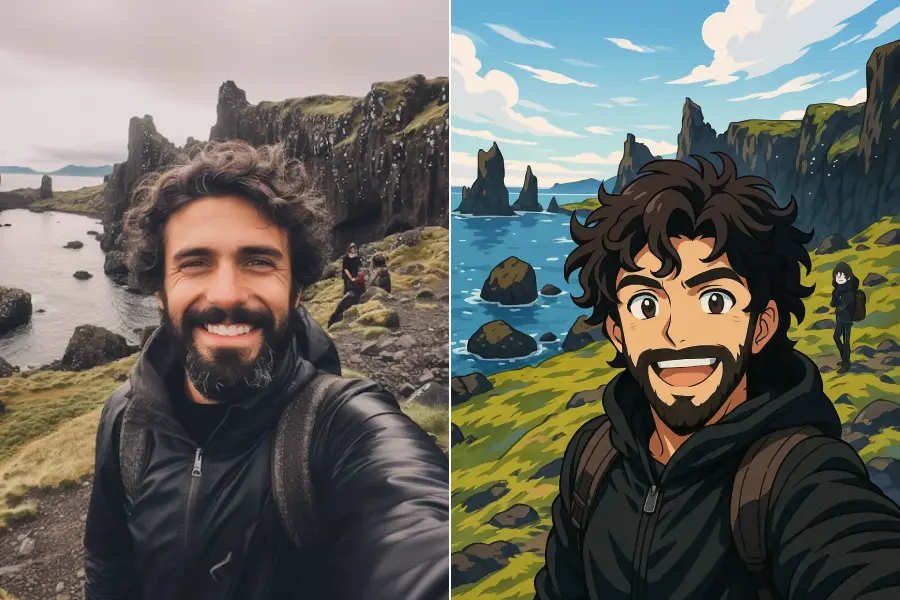 YouStylize: Anime selfies