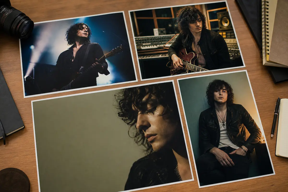 AI musician photoshoot generator for release campaigns